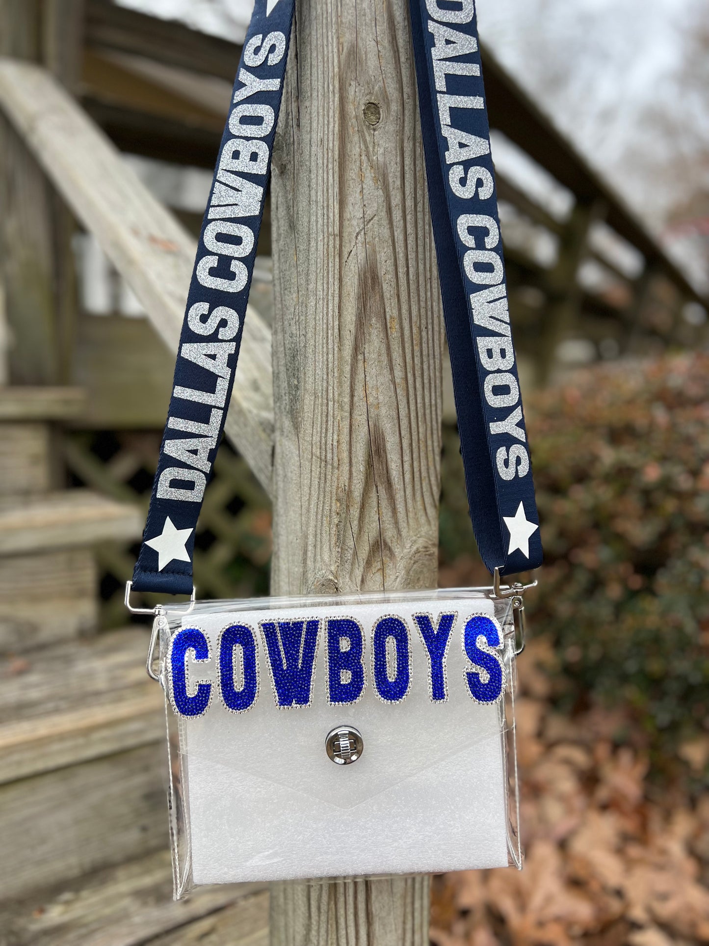 Dallas Cowboys - Fully Rhinestoned Bag