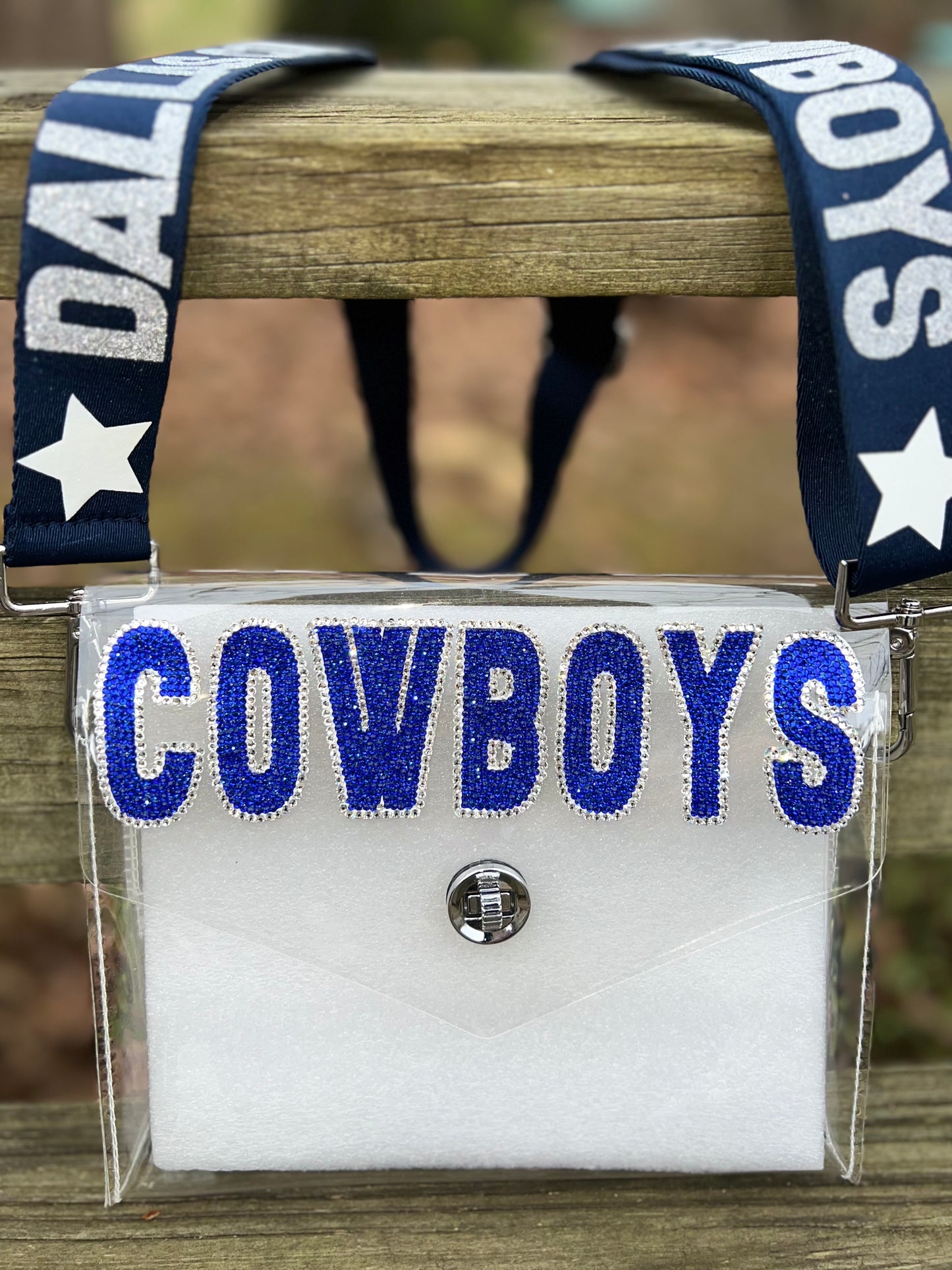 Dallas Cowboys - Fully Rhinestoned Bag