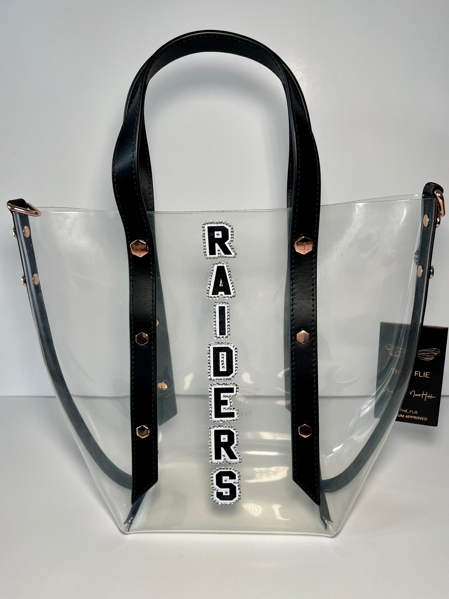 CK's Customs x The Flie - Custom Clear Stadium Approved Bags