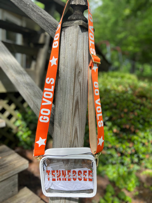 Tennessee Volunteers - Fully Rhinestoned Bag