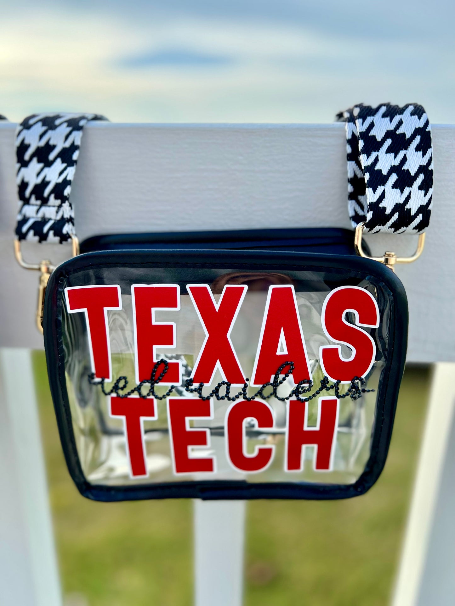 Texas Tech Red Raiders - Single Layer Rhinestoned Bag