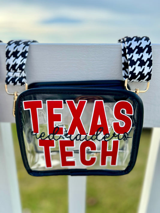 Texas Tech Red Raiders - Single Layer Rhinestoned Bag