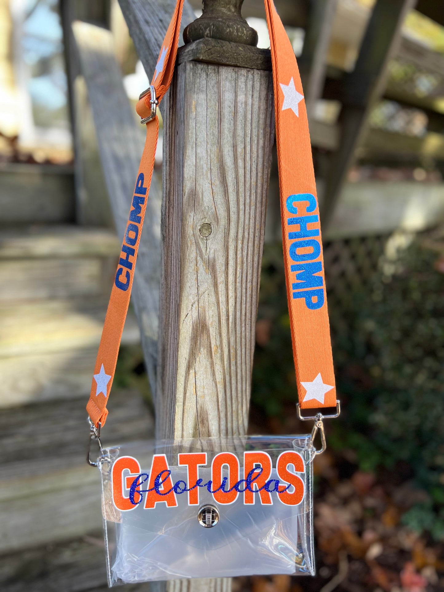 Florida Gators - Single Layer Rhinestoned Bag