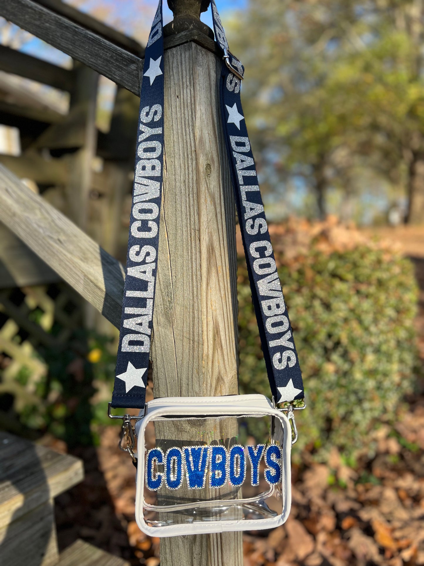 Dallas Cowboys - Single Layer Rhinestoned Bag