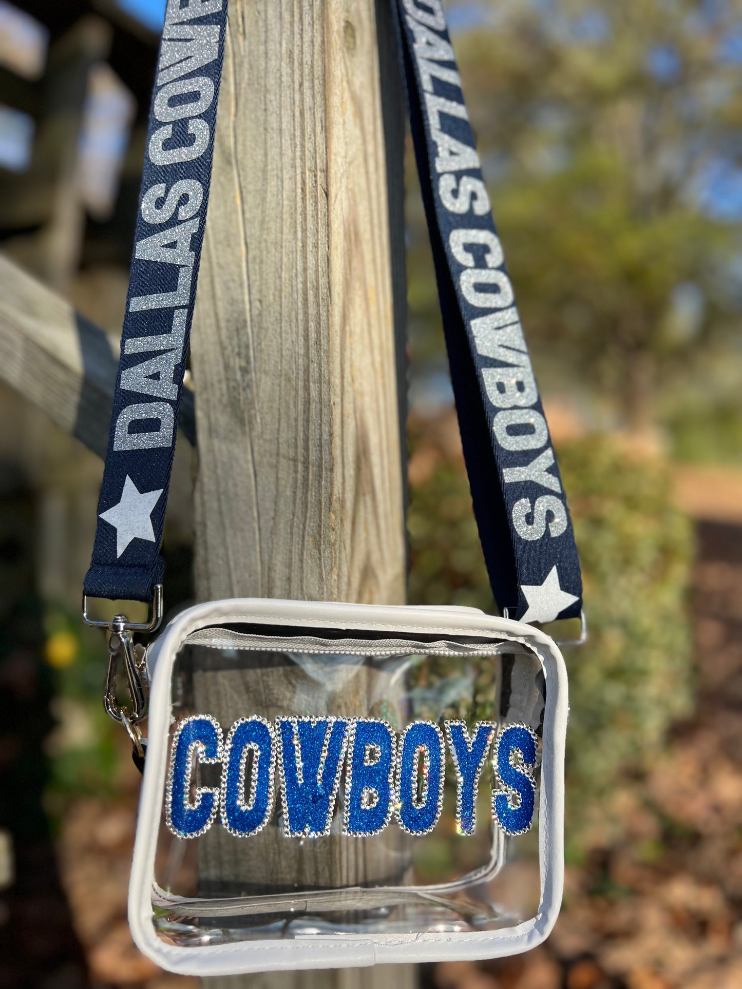 Dallas Cowboys - Single Layer Rhinestoned Bag